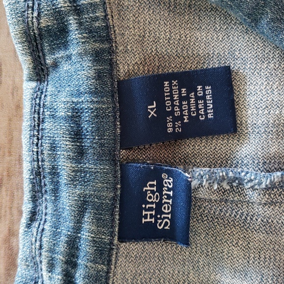 Denim Jacket, Womans Xl, High Sierra, Excellent Clean Condition - Picture 6 of 14